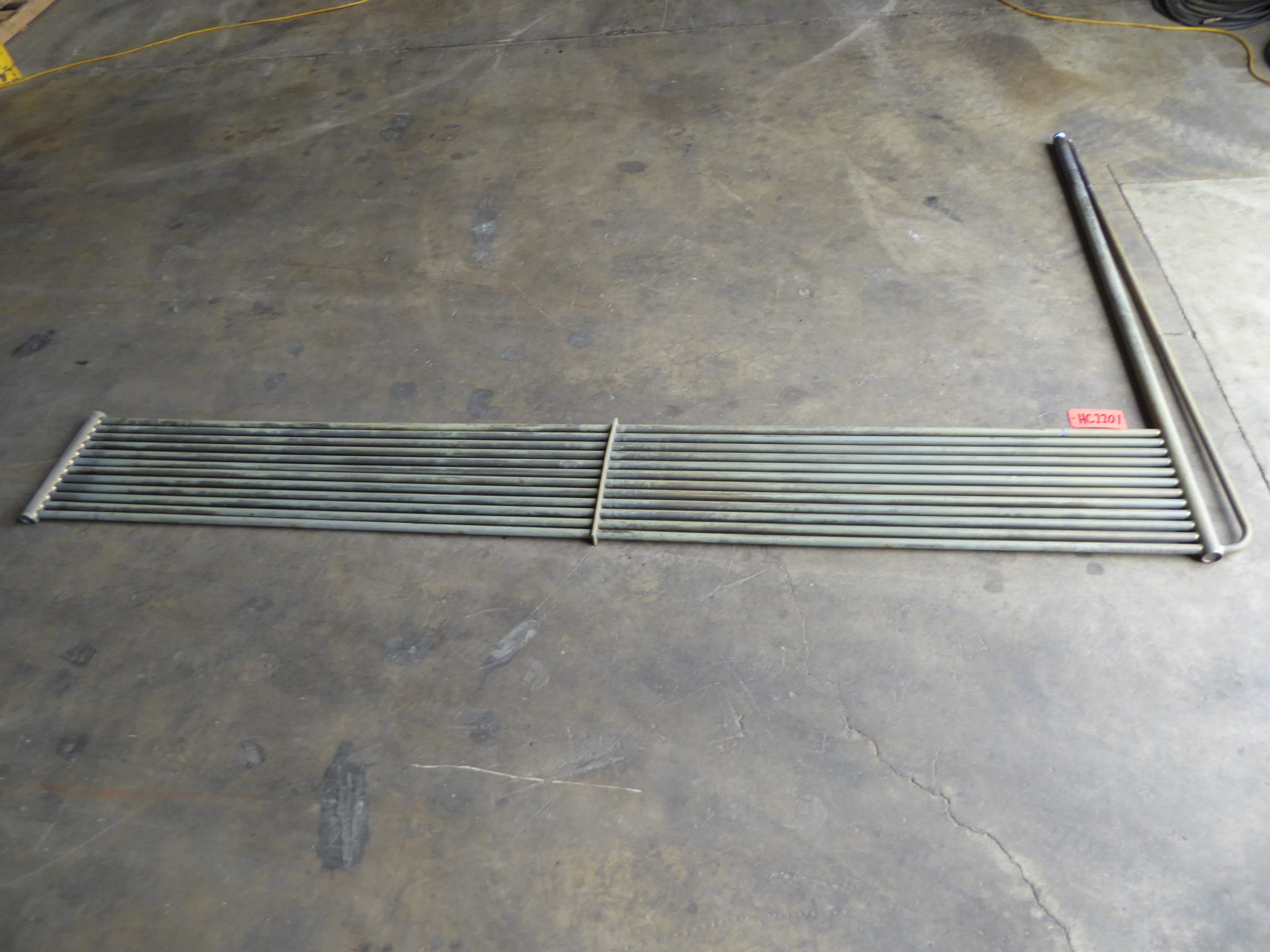 Used Heating Cooling Coil - Titanium 67"L x 144"W x 18"H Grid Heating Coil-Heating Cooling Coils
