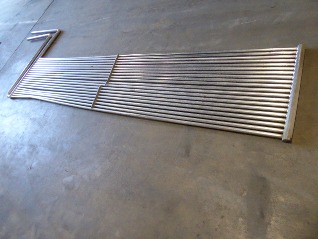 Used Heating Cooling Coil - Stainless Steel 18"Lx144"Wx30"H Grid Heating Coil HC2321-Heating Cooling Coils