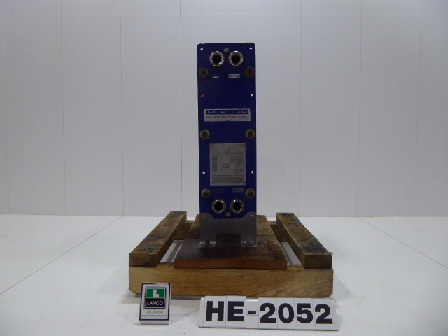 Used Heat Exchanger - Mueller Stainless Steel Heat Exchanger HE2052-Heat Exchangers